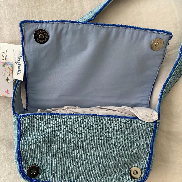 Marshalls Sardine Beaded Shoulder Bag - Picture 2 of 5